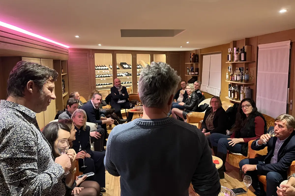 Soirée dégustation de champagnes : un moment pétillant entre entrepreneurs avec la CPME de la Nièvre